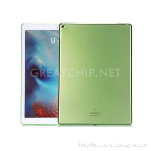 high clear slim tpu case cover for ipad pro transparent tpu case
